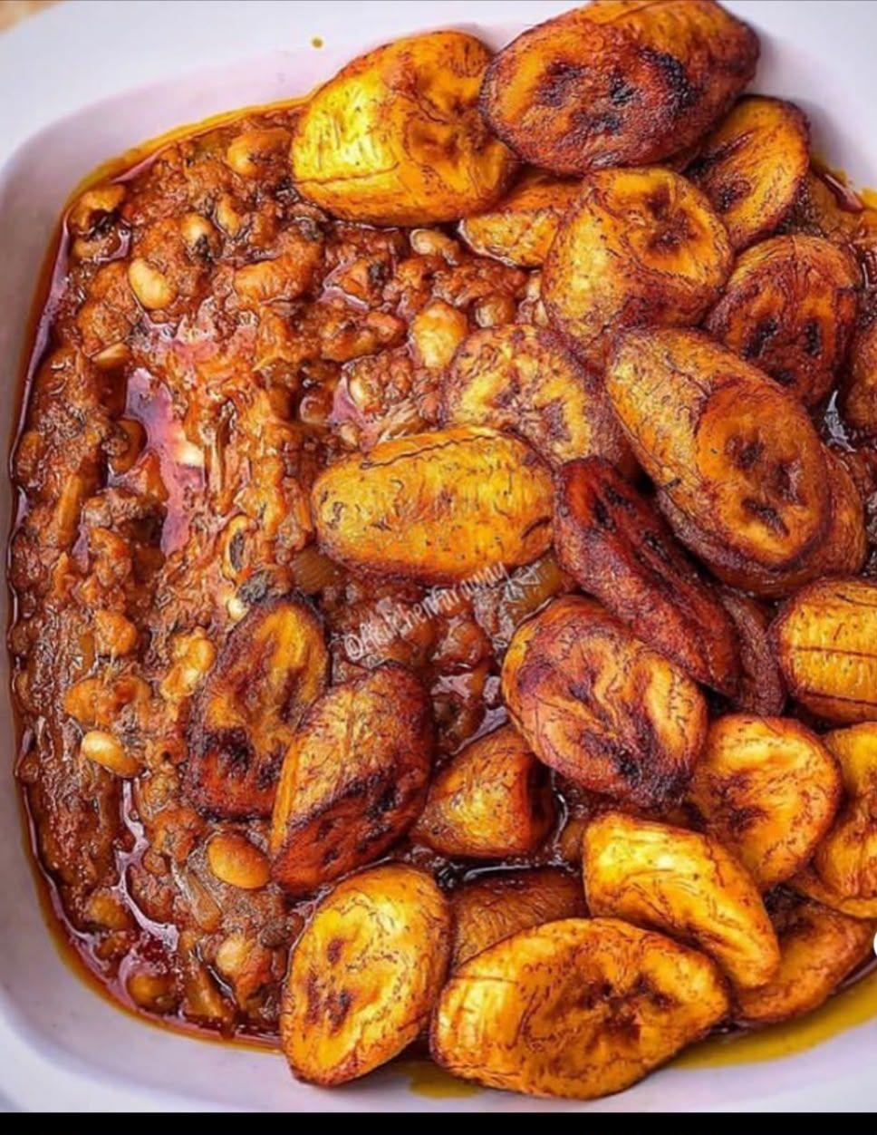 Beans & Fried Plantain